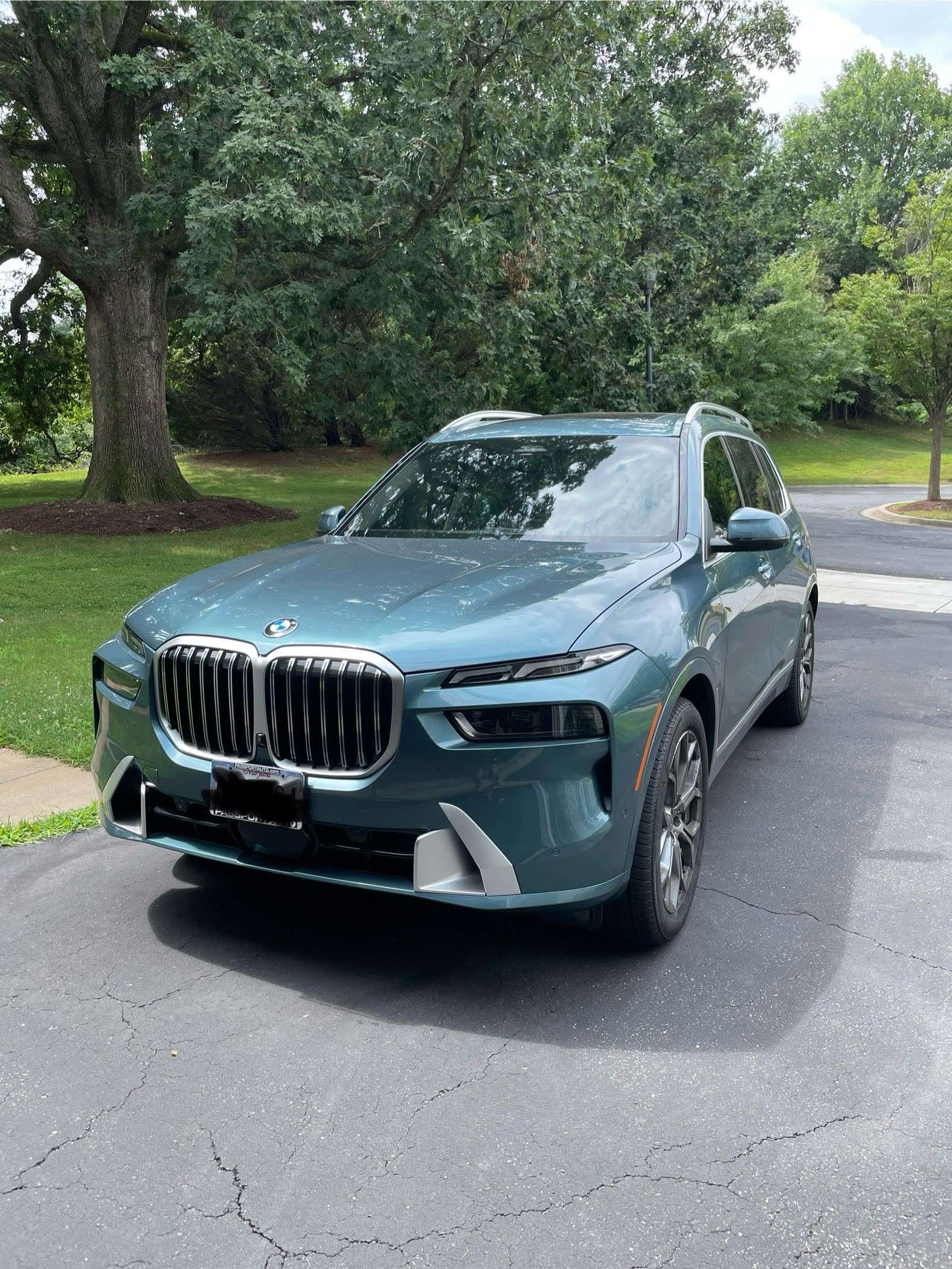 BMW X7 with premium ceramic window tint