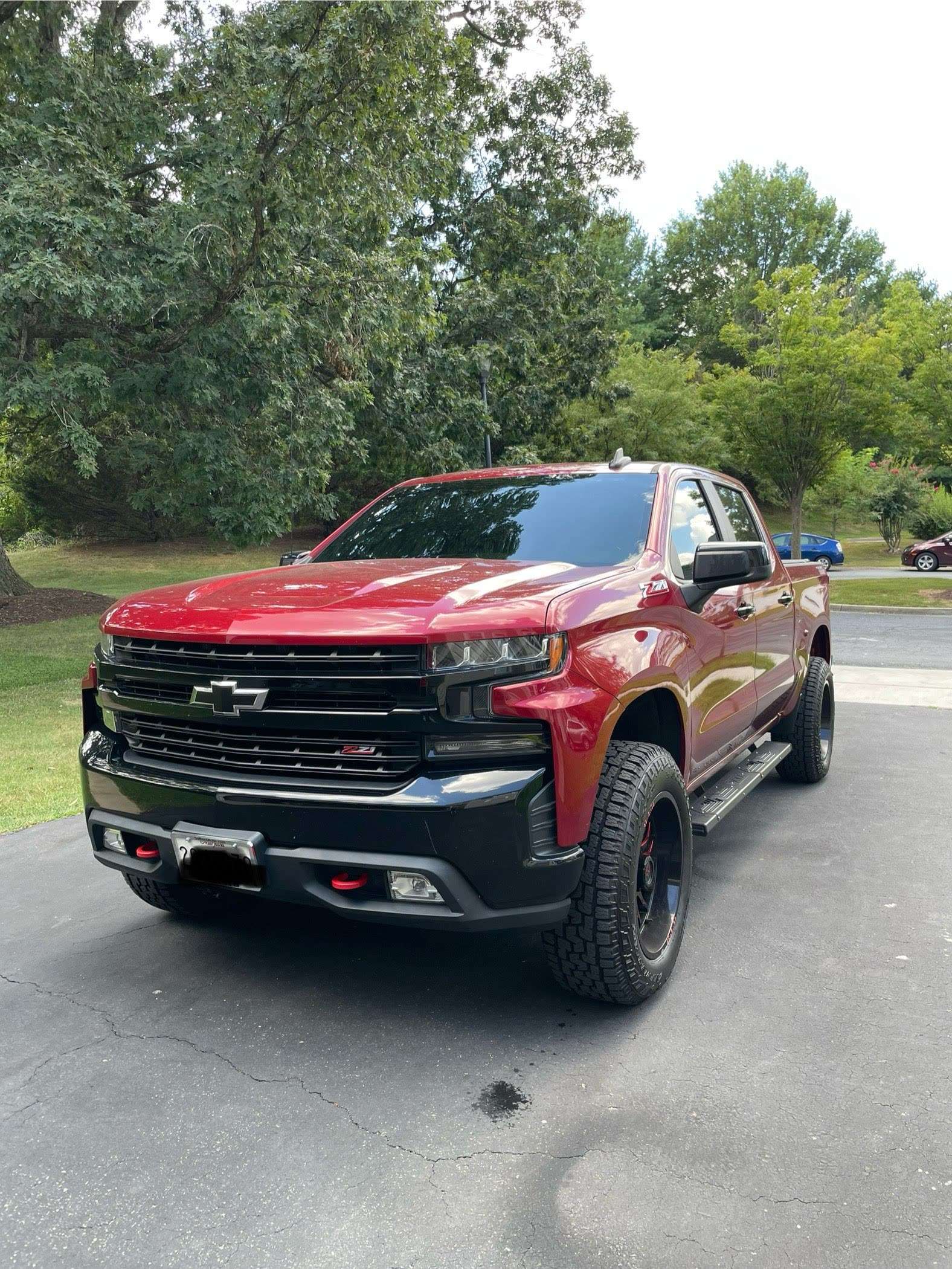 Silverado with professional window tint
