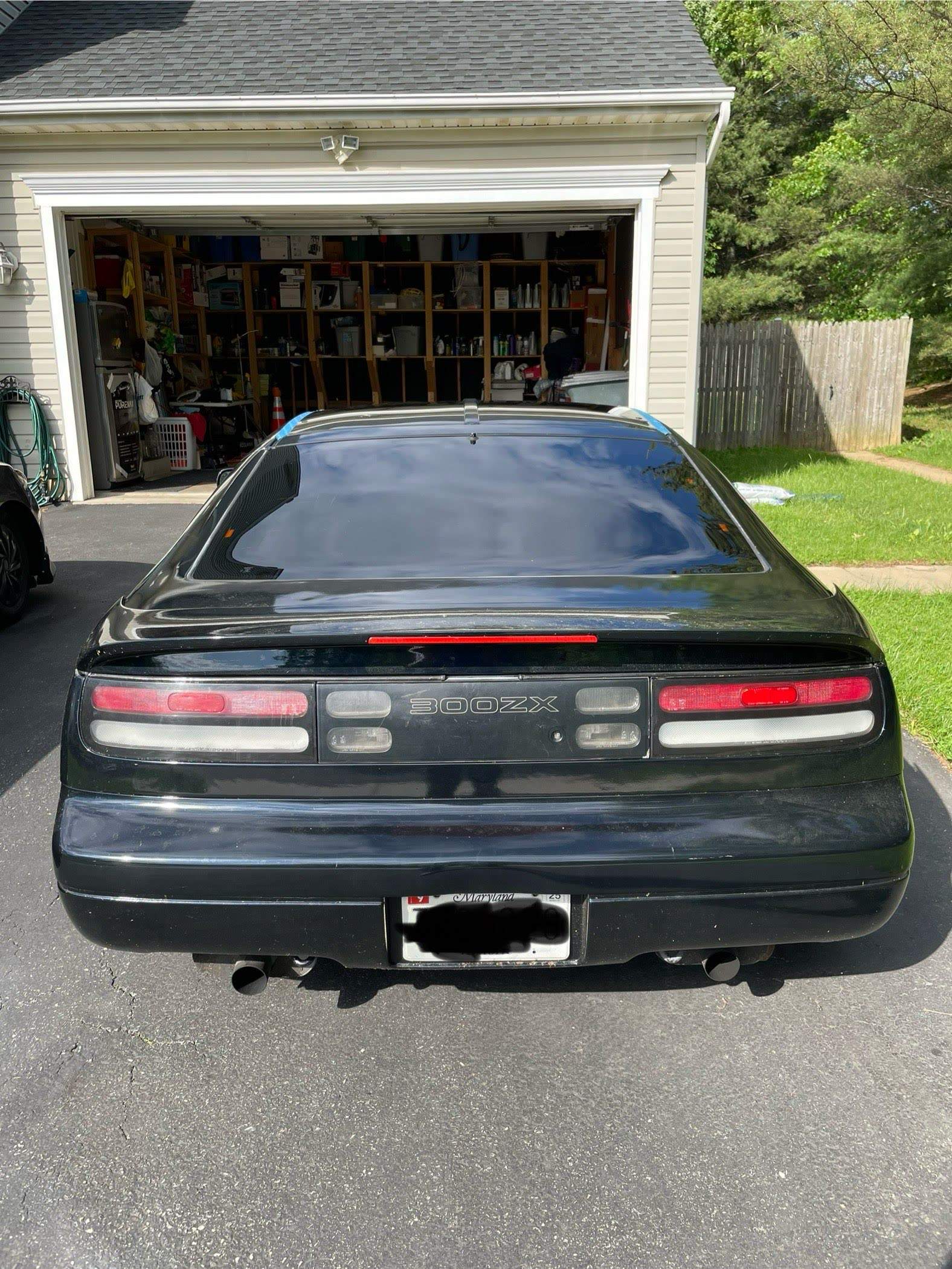 Nissan 300ZX tint side