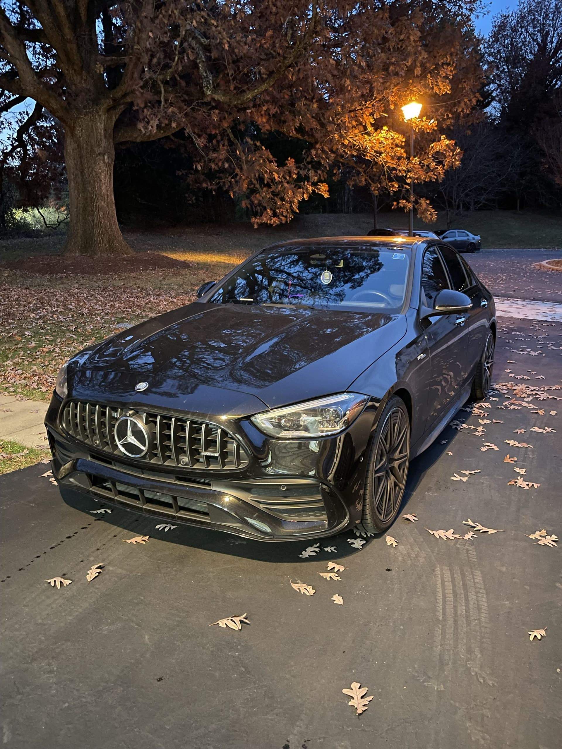 Mercedes AMG with premium tint