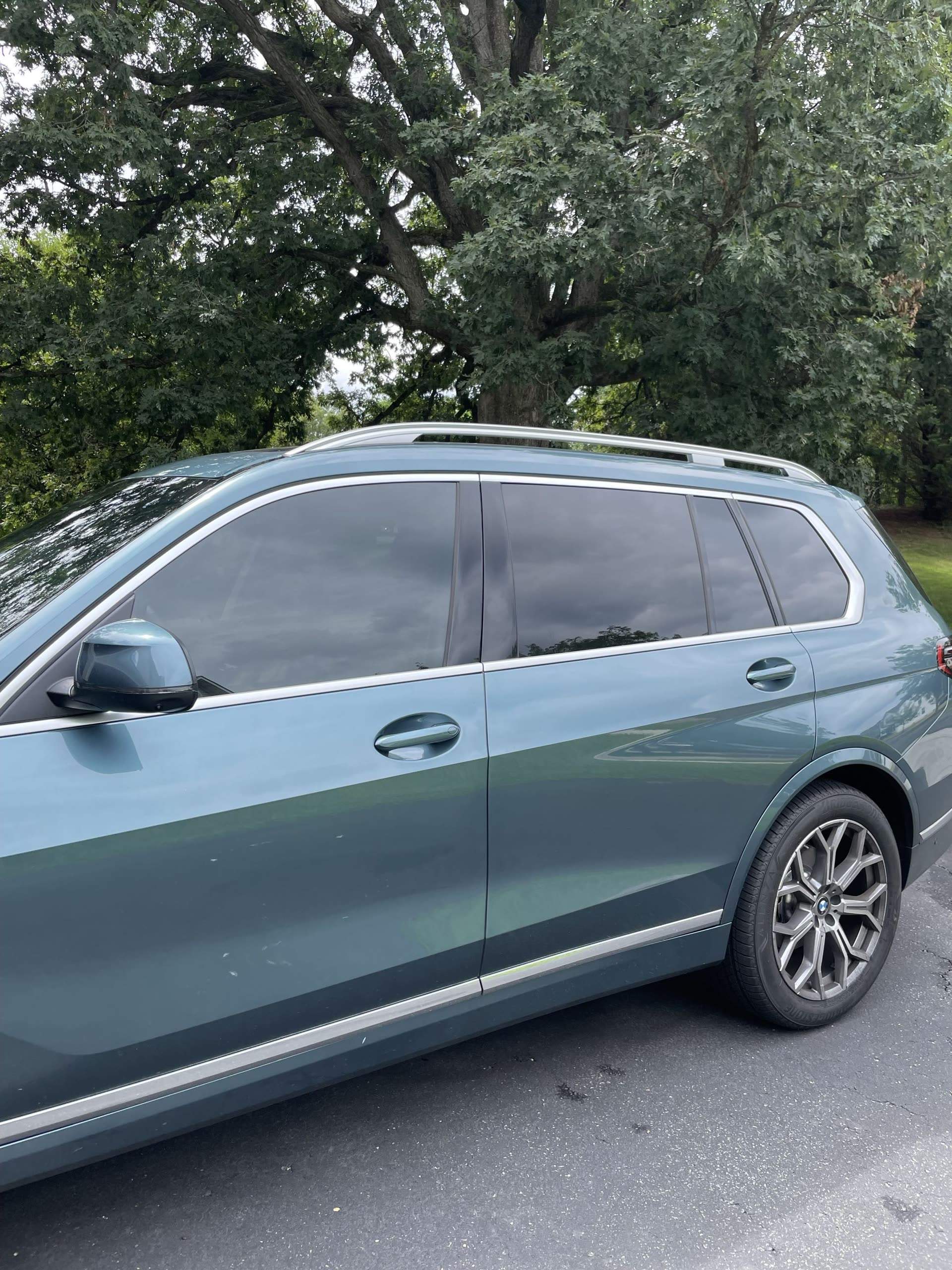 BMW X7 luxury tint finish