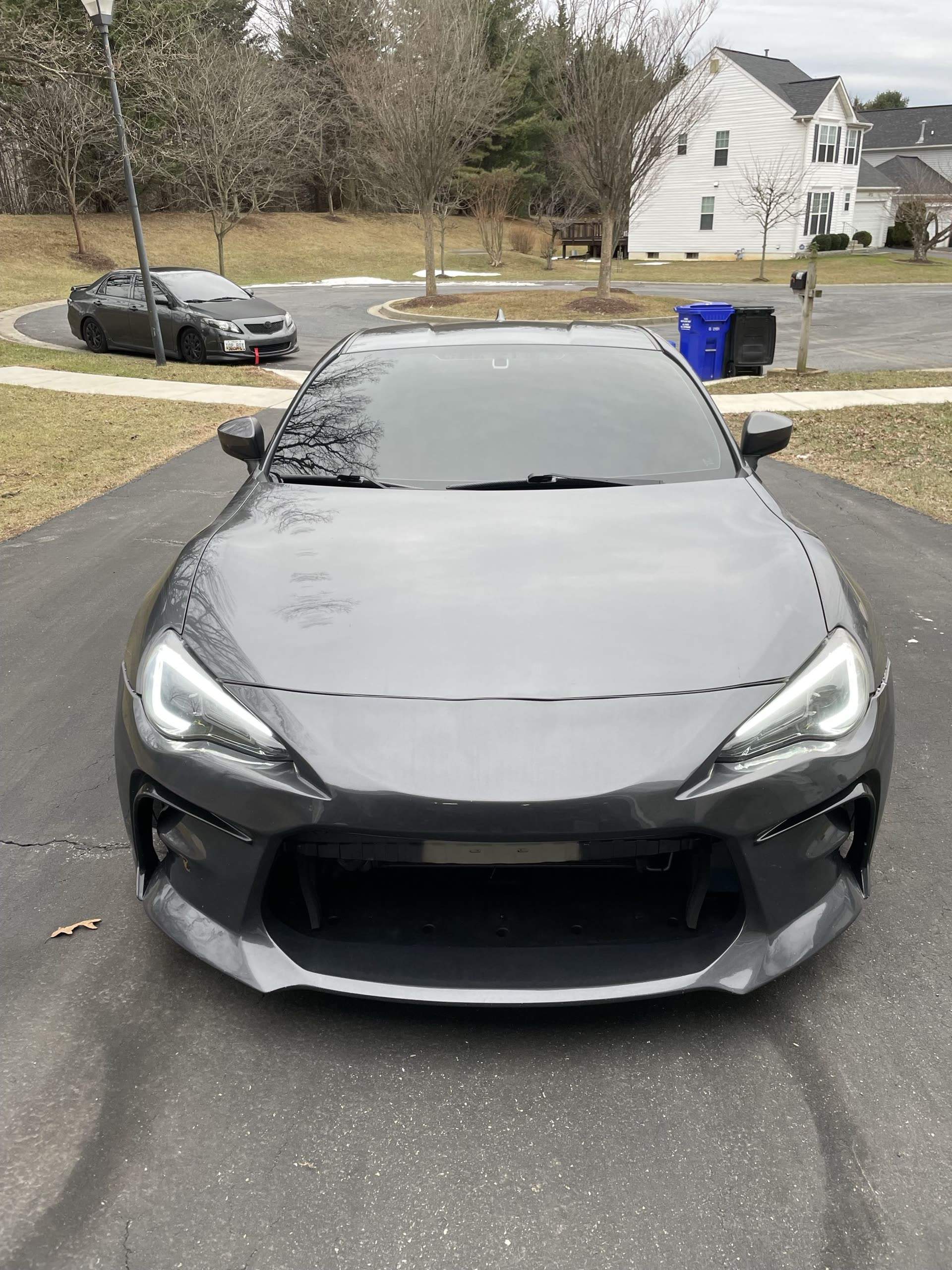 Subaru BRZ tint side