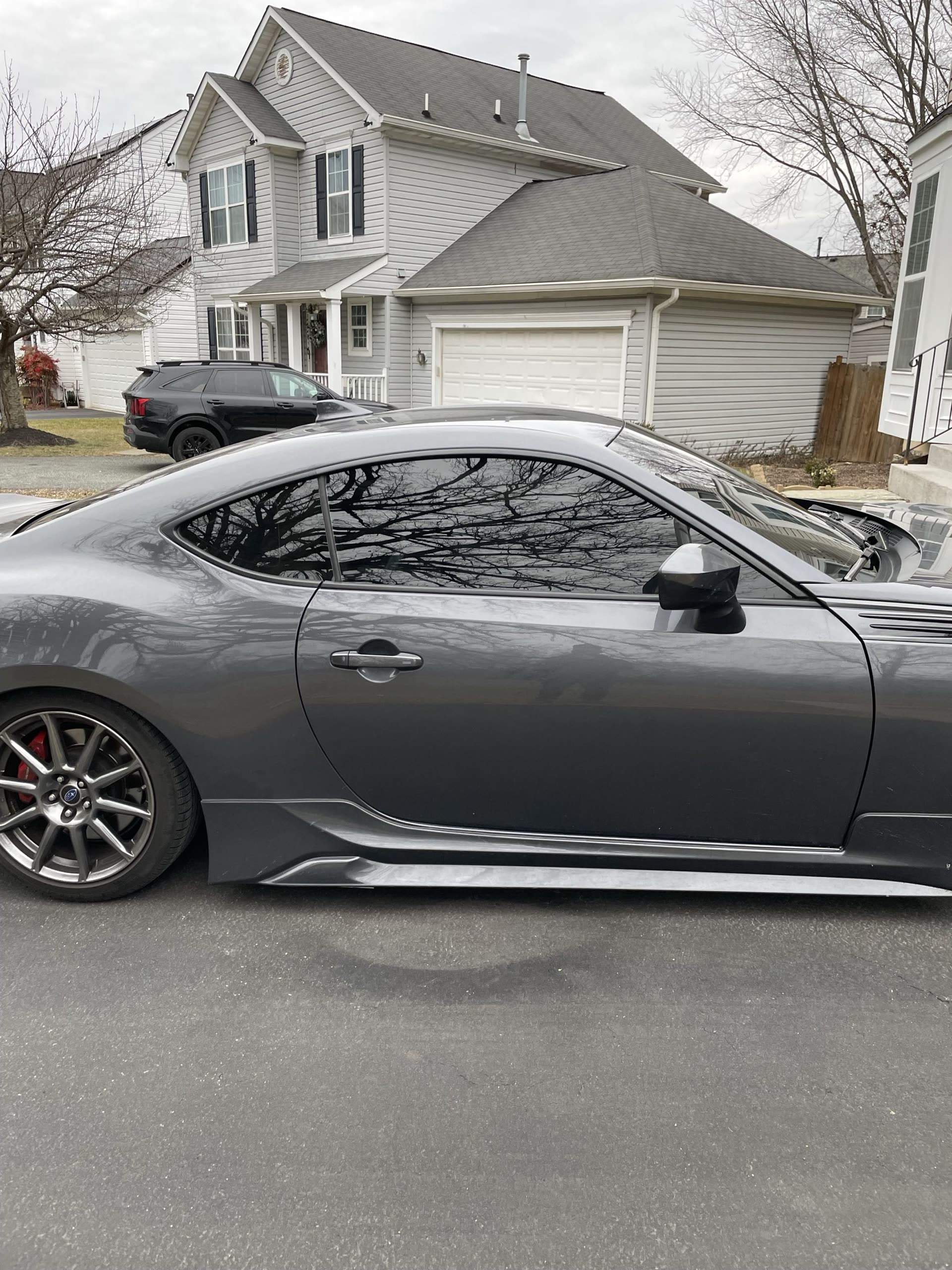 Subaru BRZ tint detail