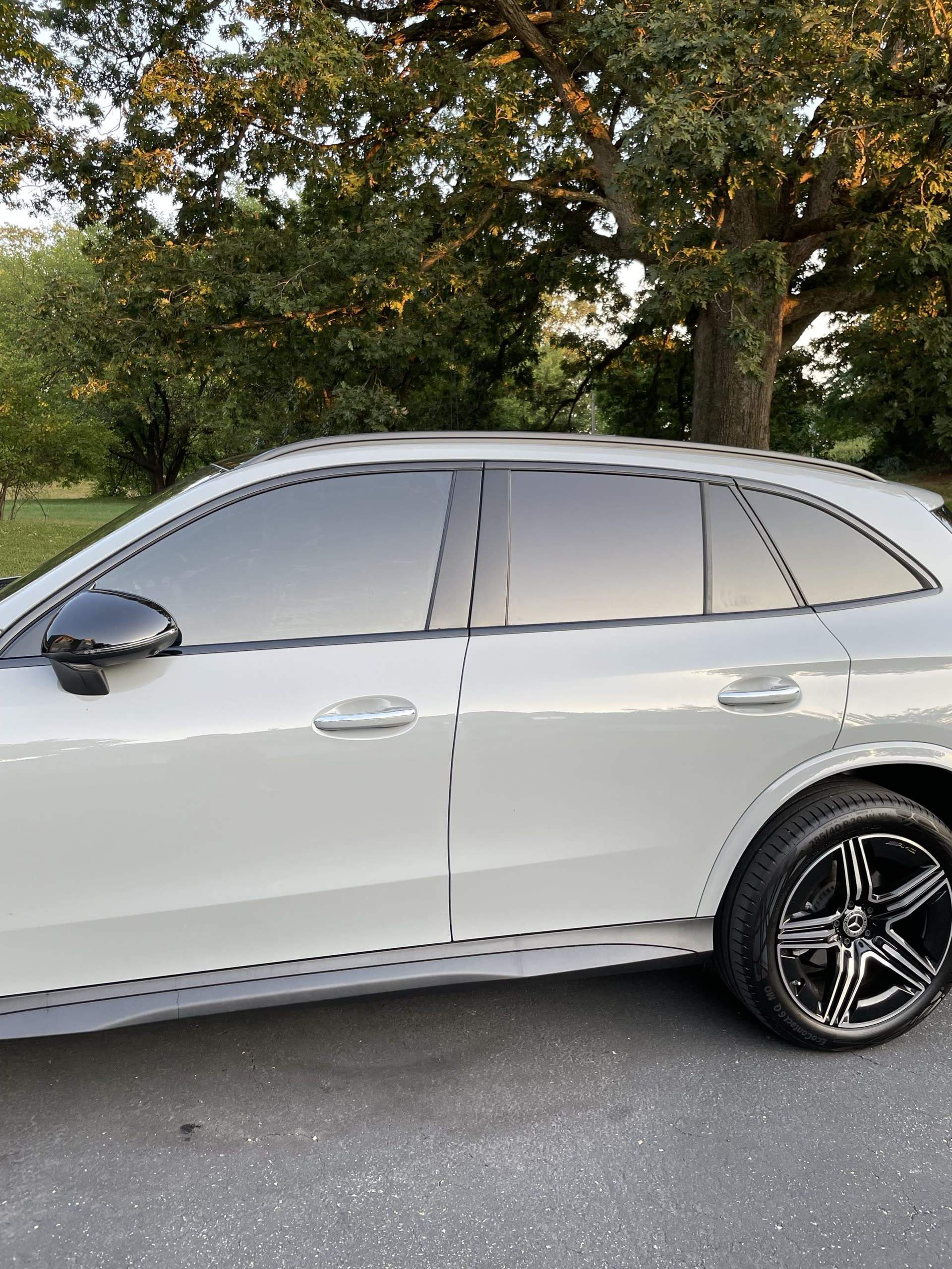 Mercedes back view tint