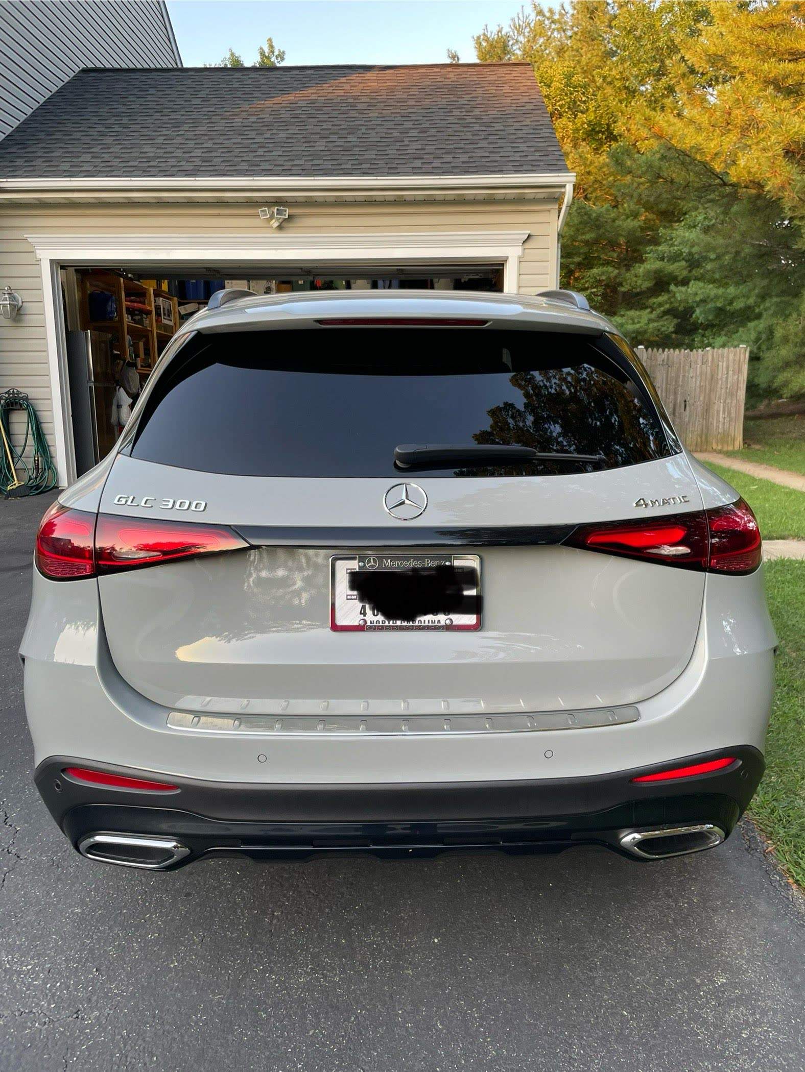 Mercedes tint detail